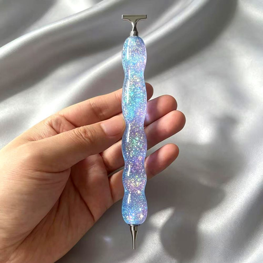 New Pink Blue Shiny Diamond Pa - Embroidery Rose recension och pris