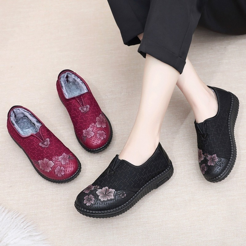 Women Winter Plush Lined Slip‑ - Embroidery Online recension och pris