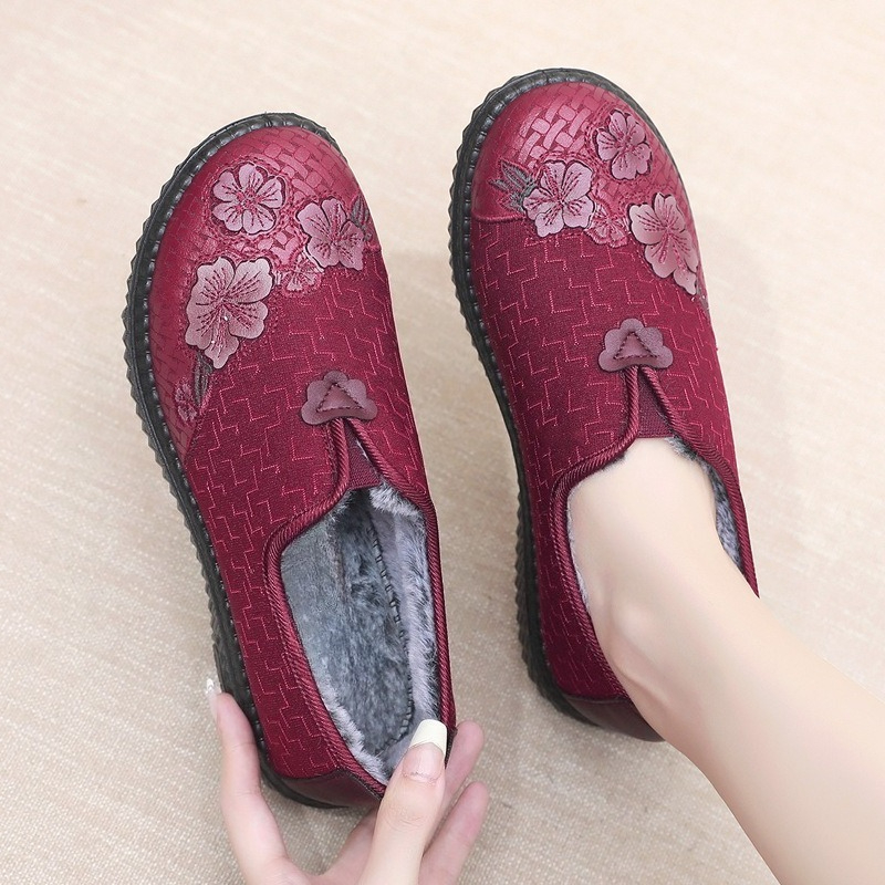 Women Winter Plush Lined Slip‑ - Embroidery Online recension och pris