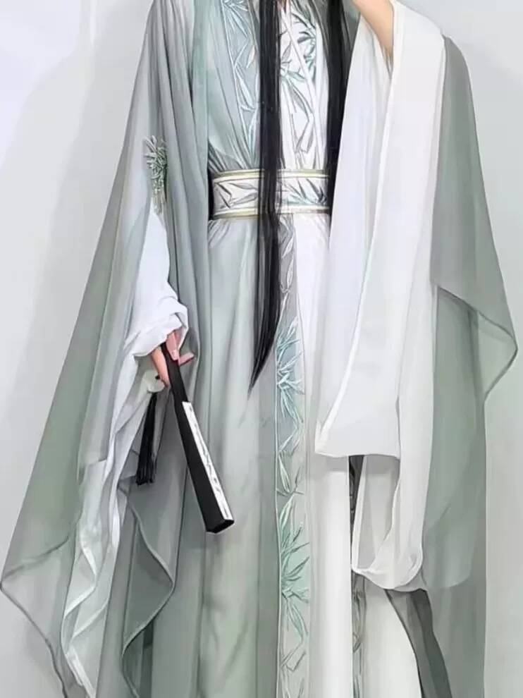 New Hanfu Women Wei Jinfeng Em - Embroidery Cotton Shirt recension och pris