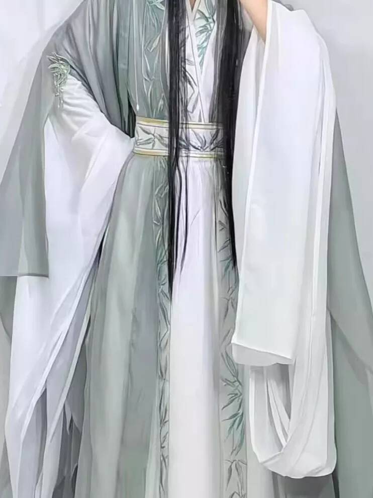 New Hanfu Women Wei Jinfeng Em - Embroidery Cotton Shirt recension och pris