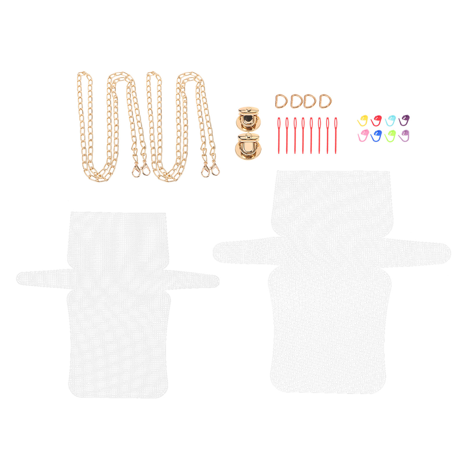 2Sets Plastic Mesh Canvas Shee - Embroidery Bag recension och pris