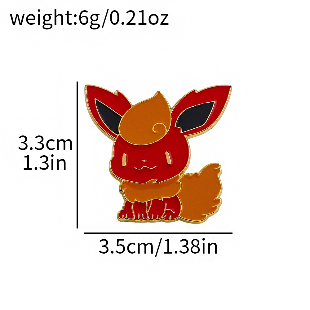 8pc Eevee Enamel Pins Set, Cut - Embroidery Reddit recension och pris