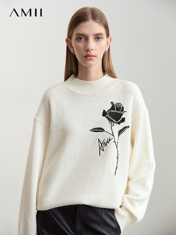 Amii Sweaters for Autumn Winte - Embroidery Rose recension och pris