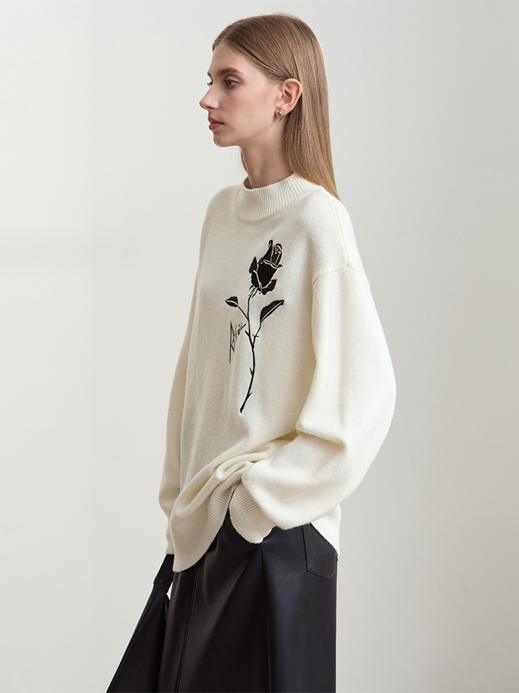 Amii Sweaters for Autumn Winte - Embroidery Rose recension och pris